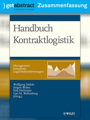 cover image of Handbuch Kontraktlogistik (Zusammenfassung)